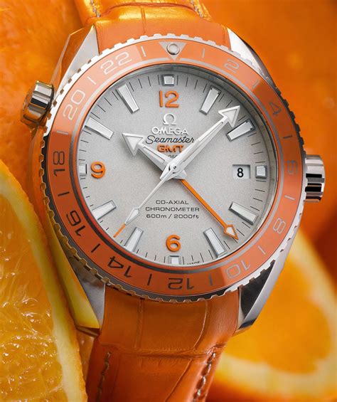 omega seamaster planet ocean orange replica|pre owned omega planet ocean.